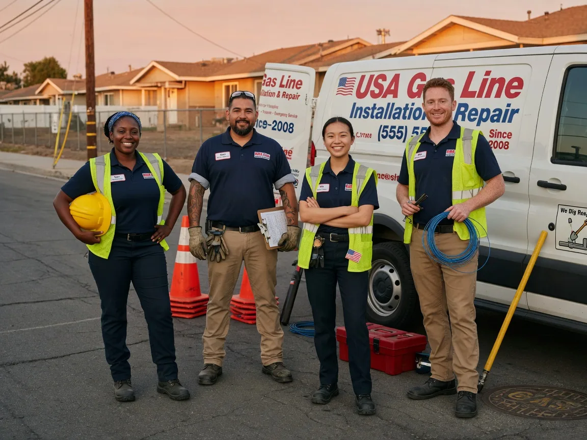 Gas Line Installation company in Campo Seco, CA
